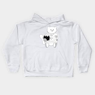 Space Cat Kids Hoodie